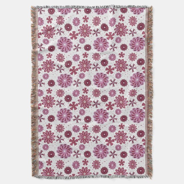 Couverture Motif Abstrait Pastel Purple (devant Vertical)