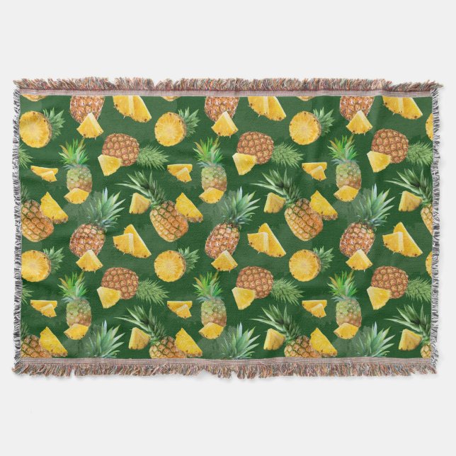 Couverture Motif Ananas 9 (Devant)