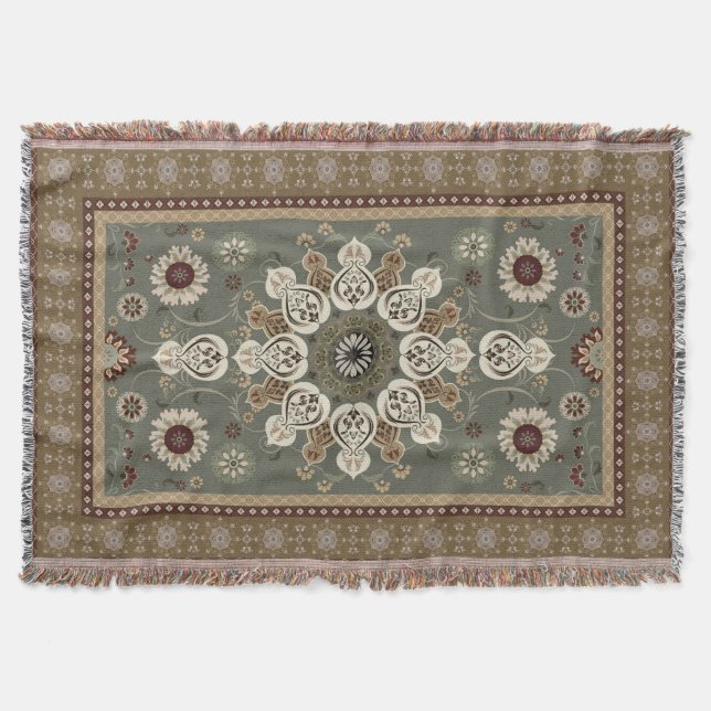 Couverture Motif arabe vintage persan  (Devant)