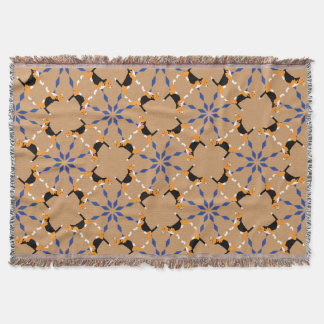 Couverture motif beagle