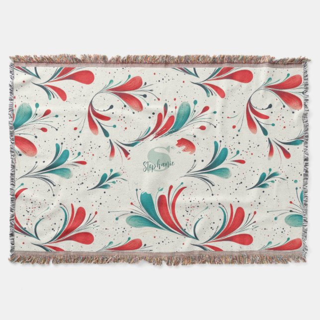 Couverture Motif blanc et blanc blanc et  blanc (2) (Devant)