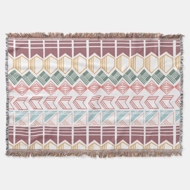 Couverture Motif Boho (Devant)