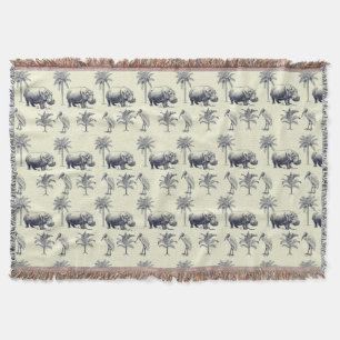 Couverture Motif botanique du Nil