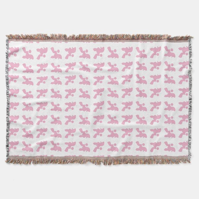 Couverture Motif caniche minimaliste (Devant)