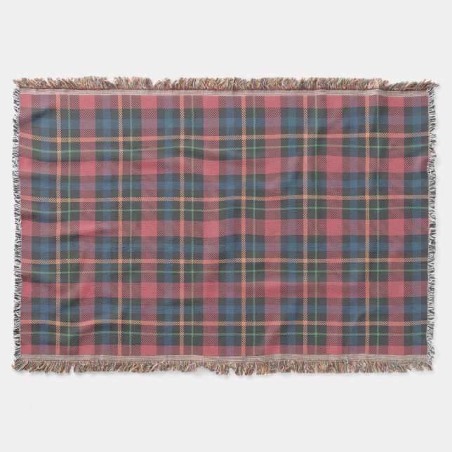 Couverture Motif carreaux classique (Devant)