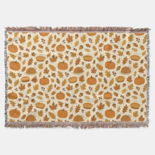 Couverture Motif classique de Thanksgiving (Devant)