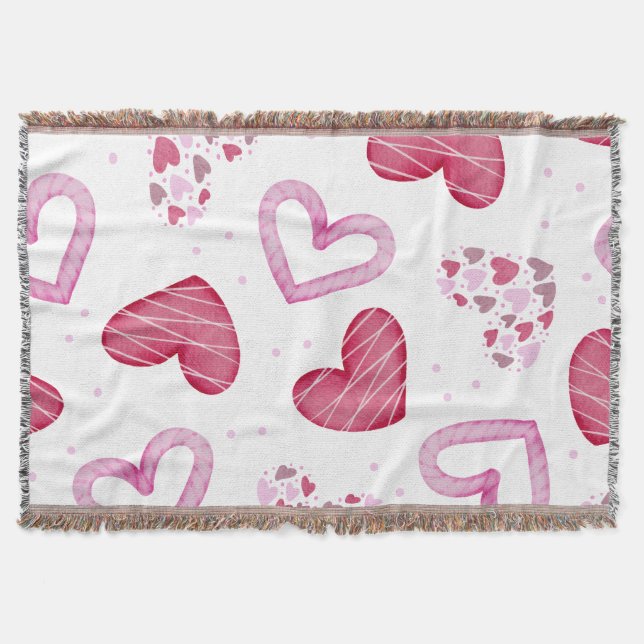 Couverture Motif Cœurs 36 (Devant)
