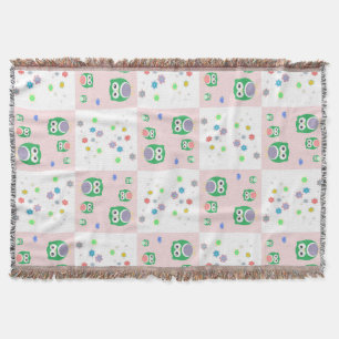 Couverture Motif coloré de hibou pour des enfants