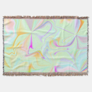 Couverture Motif coloré faux hologramme abstrait