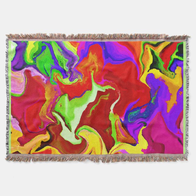 Couverture Motif d'abstractions colorées (Devant)