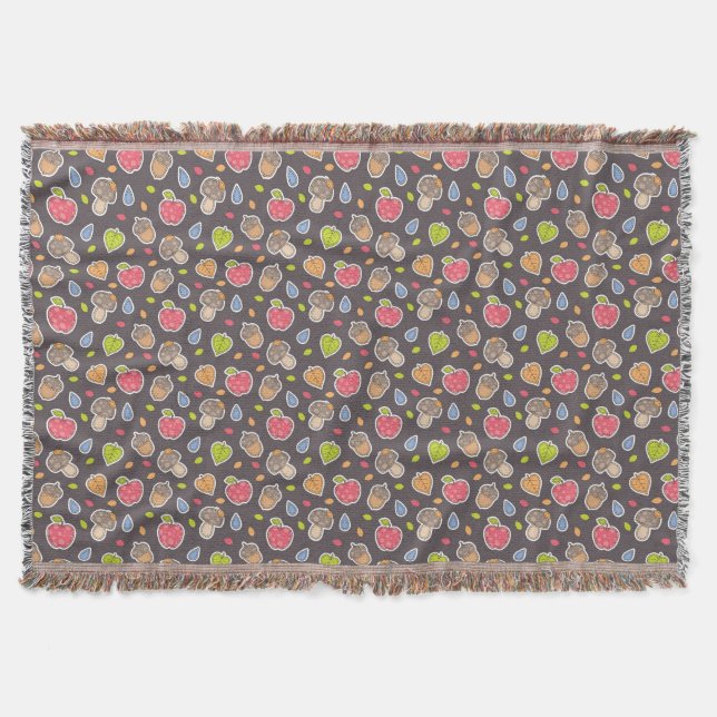 Couverture motif d'automne (Devant)