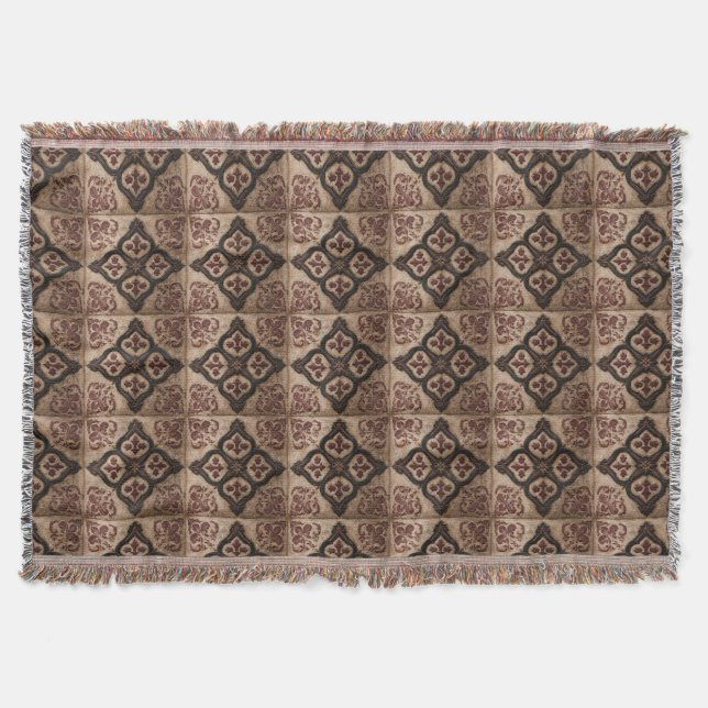 Couverture Motif de bois sculpté gothique (5) (Devant)