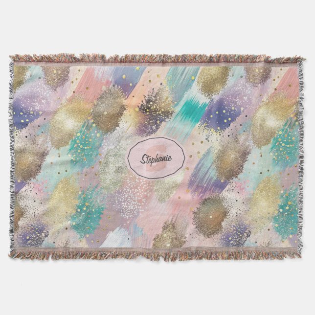 Couverture Motif de brosse diagonale dynamique (Devant)