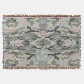 Couverture Motif de camouflage militaire de monogramme PixDez