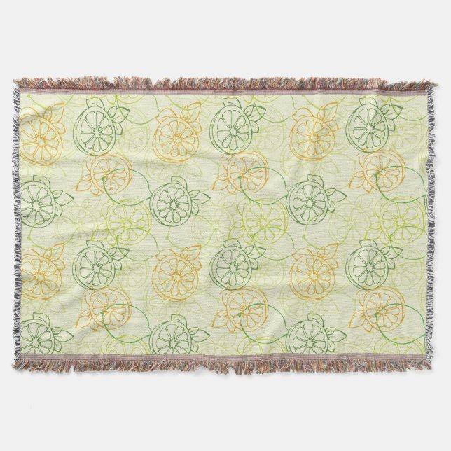 Couverture Motif de citron (Devant)