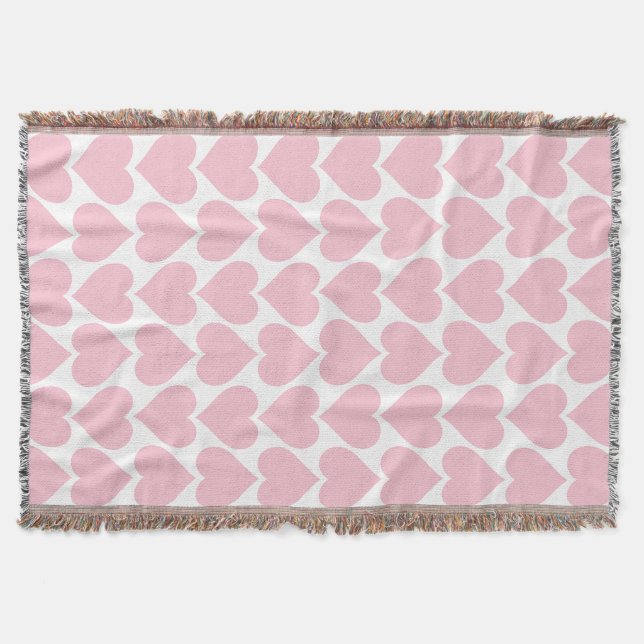 Couverture Motif de cœurs roses, romantique, amour (Devant)