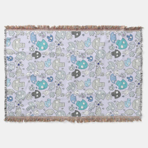 Couverture Motif de crâne