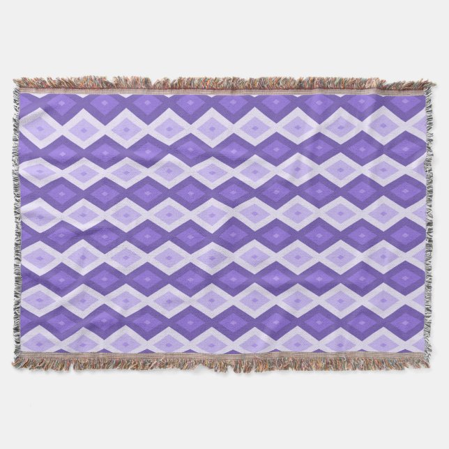 Couverture Motif de diamant violet (Devant)
