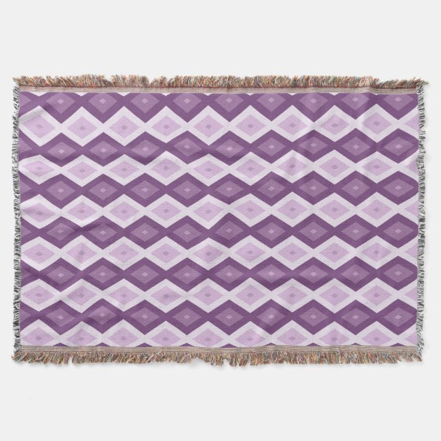 Couverture Motif de diamant violet (Devant)