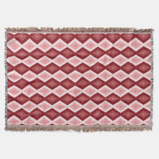 Couverture Motif de diamants rouges (Devant)