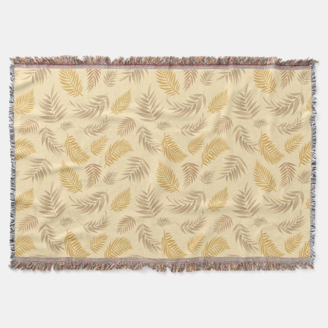 Couverture Motif de feuilles tropicales 6 (Devant)