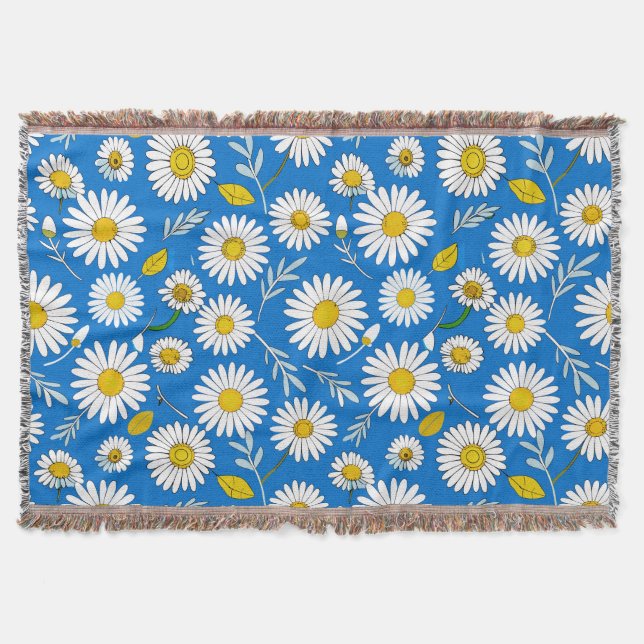 Couverture Motif de fleur de marguerite (Devant)