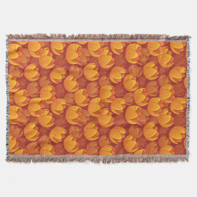 Couverture Motif de fleur d'or (Devant)