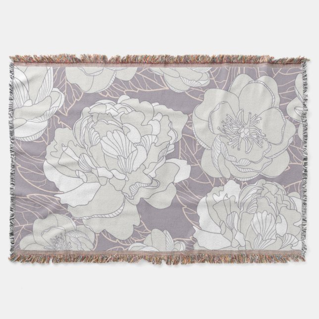 Couverture Motif de fleurs (Devant)