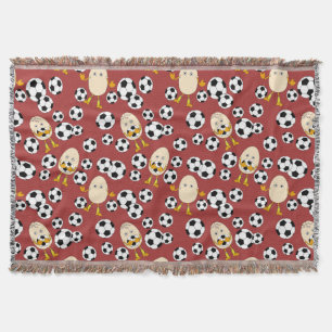 Couverture Motif de football Egghead