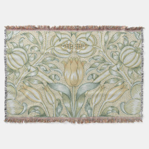 Couverture Motif de grenade antique William Morris Lily