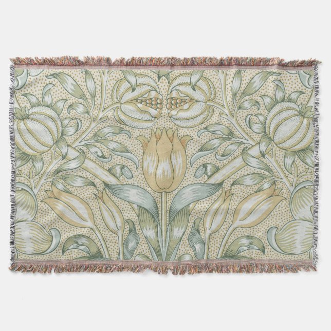Couverture Motif de grenade antique William Morris Lily (Devant)