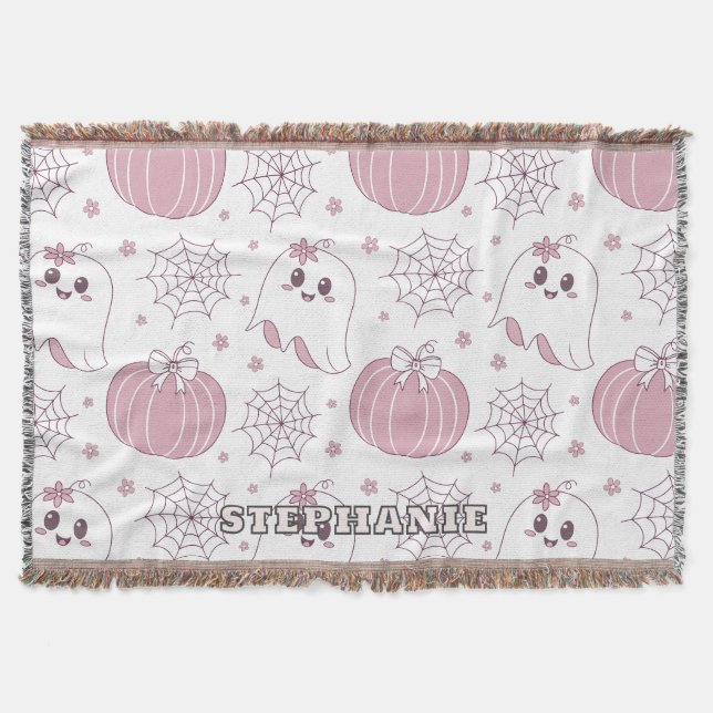 Couverture Motif de Halloween pastel goth doux (Devant)