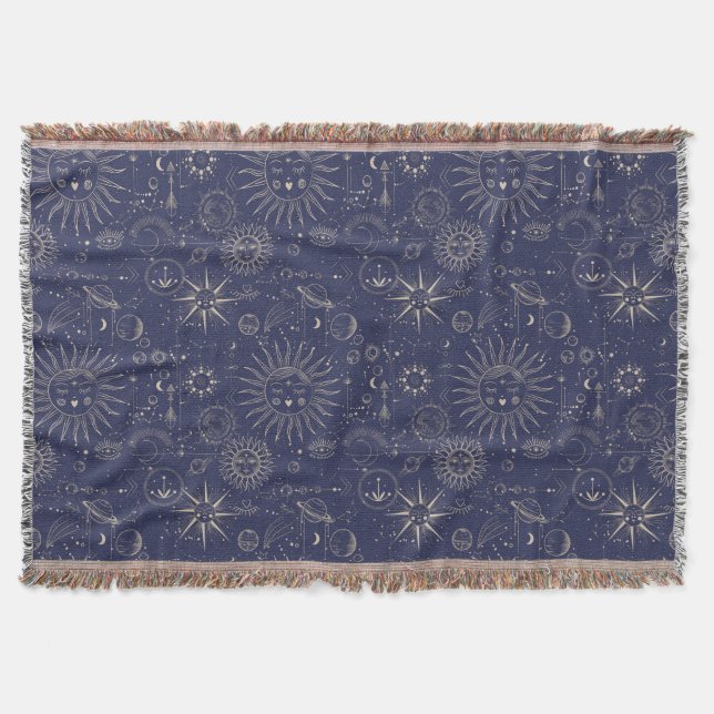 Couverture Motif de la marine de l'astronomie céleste  (Devant)