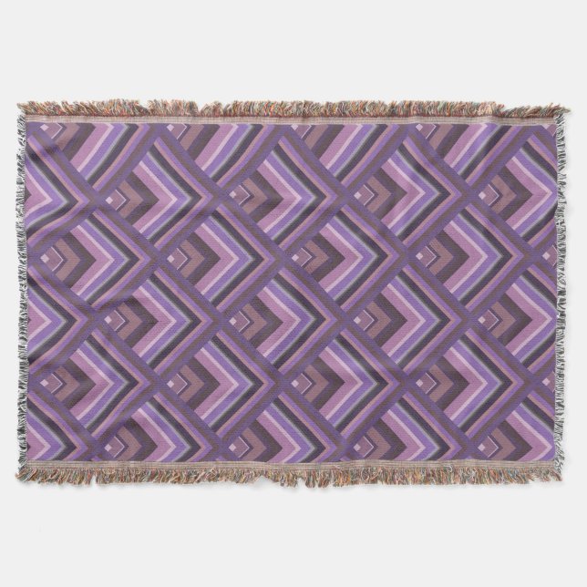 Couverture Motif de l'échelle des bandes de mauve (Devant)