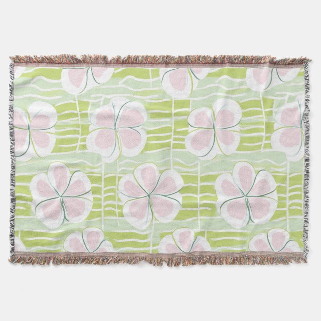Couverture Motif de ligne florale abstrait moderne (9) (Devant)