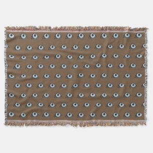 Couverture Motif de l'oeil Husky