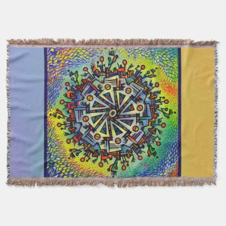Couverture motif de Mandela 