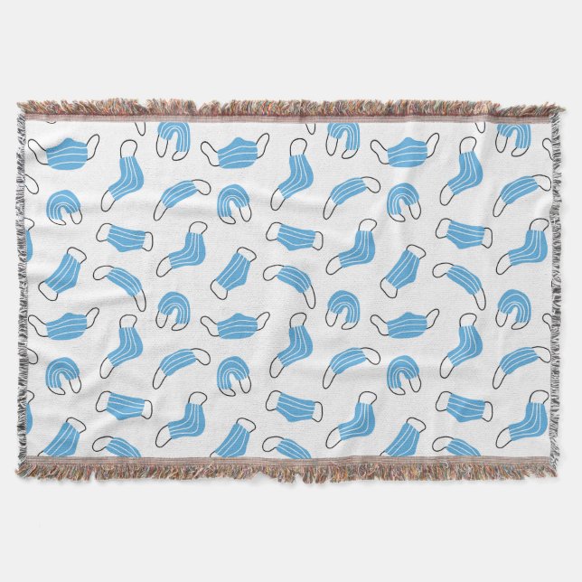 Couverture motif de masque Médicale (Devant)