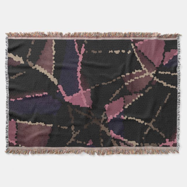 Couverture motif de mosaïque Abstrait (Devant)