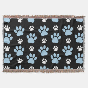 Couverture Motif De Pailles, Paniers Bleus, Pailles De Chien,