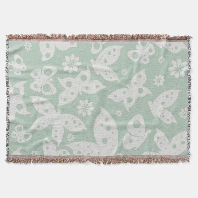 Couverture Motif de papillons (Devant)