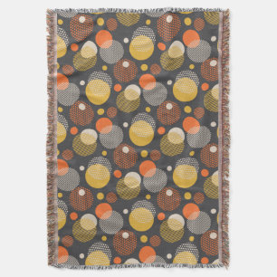 Couverture Motif de rayure de point de polka