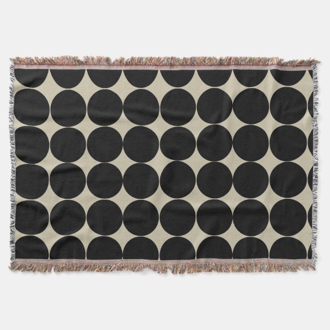 Couverture Motif de répétition en forme de cercle décoratif n (Devant)