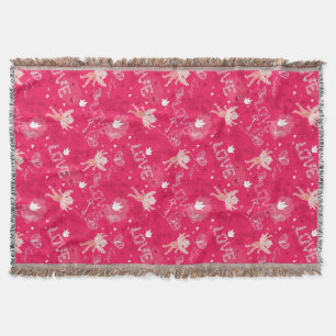 Couverture Motif de Saint-Valentin avec le cupidon