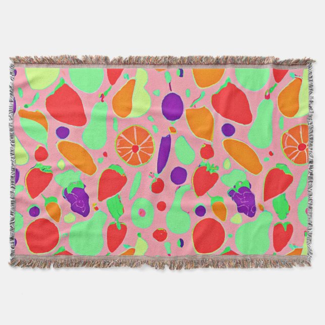 Couverture Motif de spectre coloré fruité (Devant)