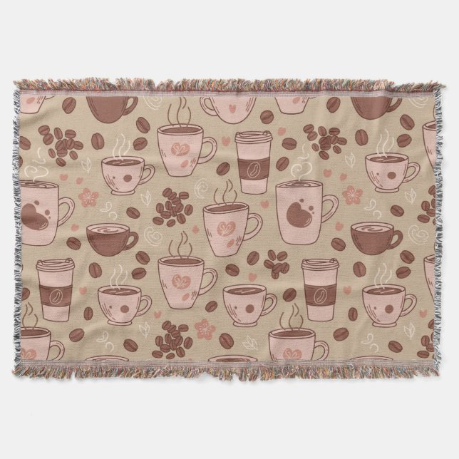 Couverture Motif de tasse à café cosy (7) (Devant)