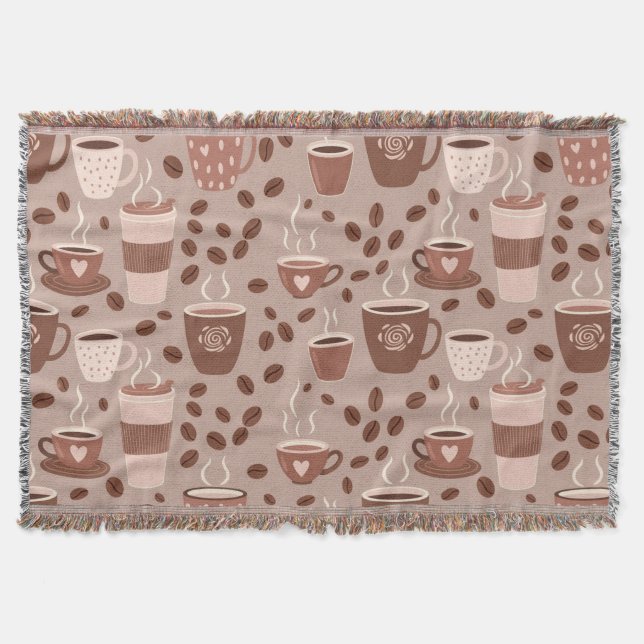 Couverture Motif de tasse de café cosy (4) (Devant)