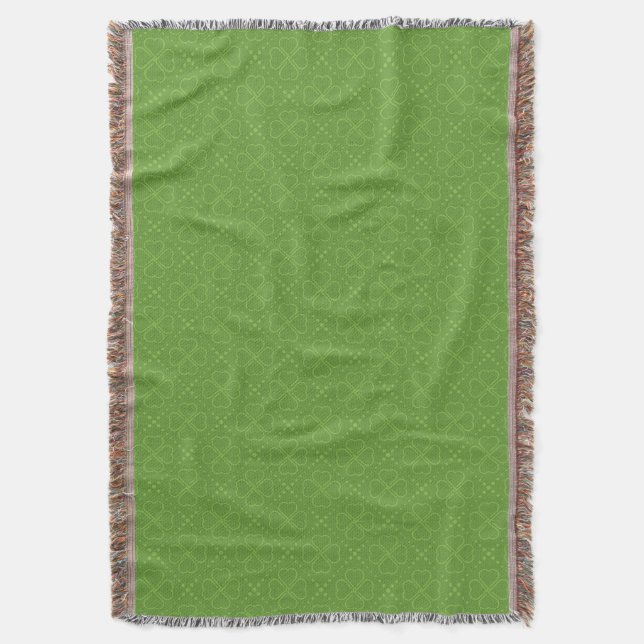 Couverture Motif de trèfle de coeur (devant Vertical)