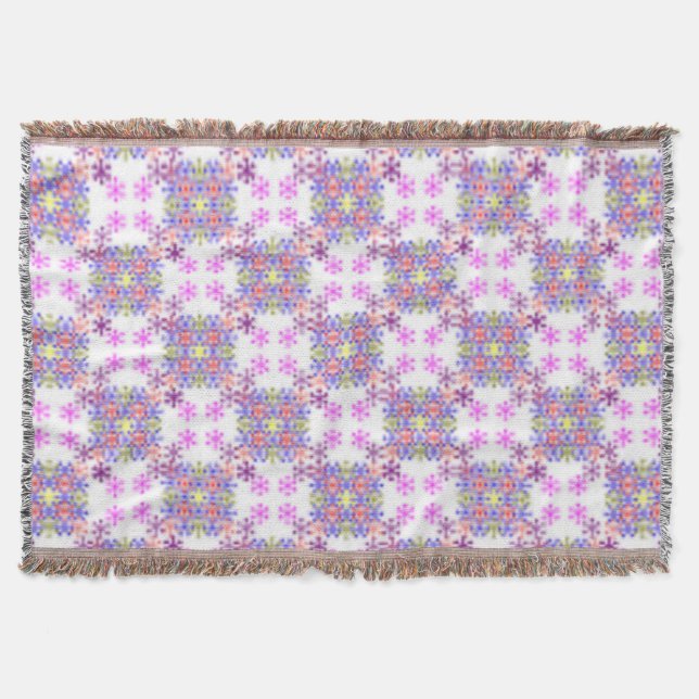 Couverture Motif D'ÉTOILES PURPLE (Devant)