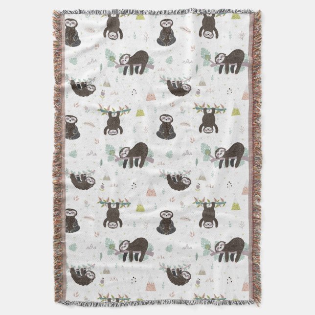 Couverture Motif doux somnolent de paresse (devant Vertical)